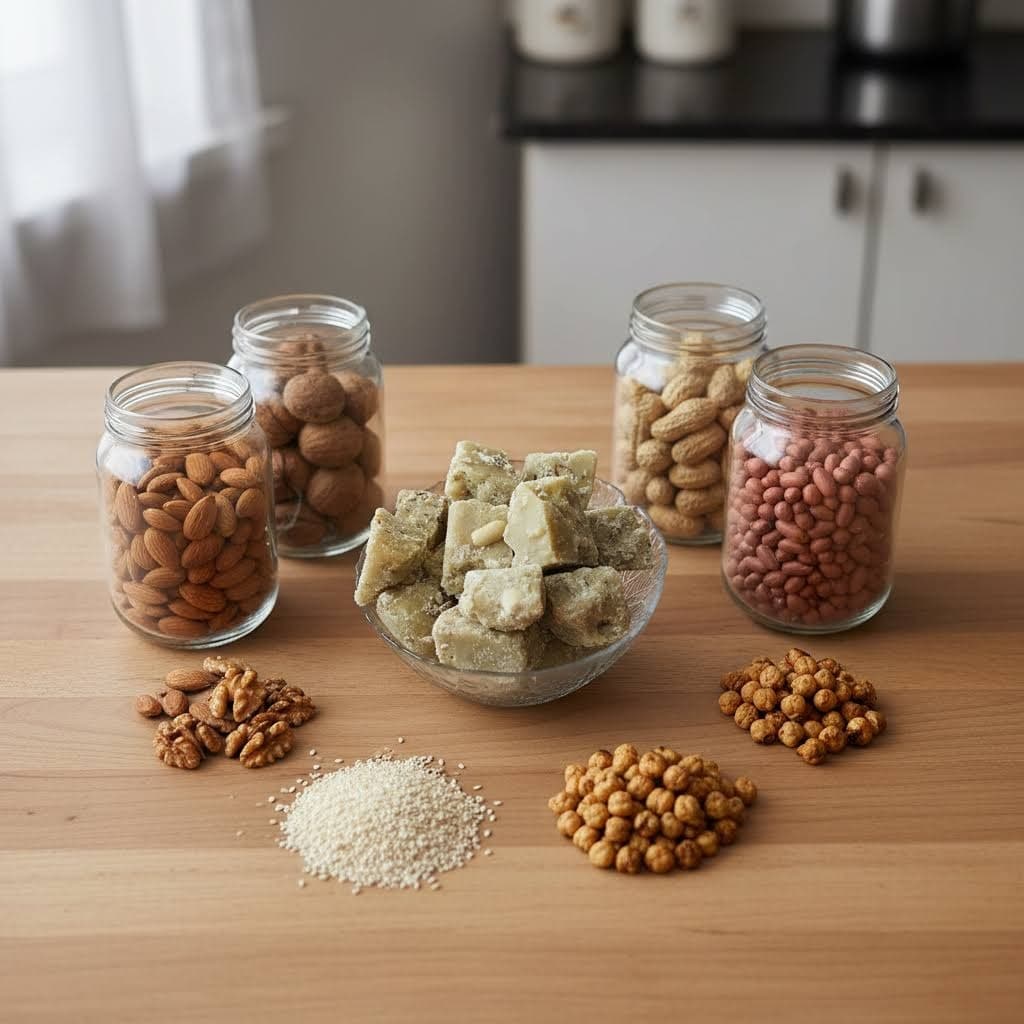 Nuts Jaggery Gur - Image 1 of 2